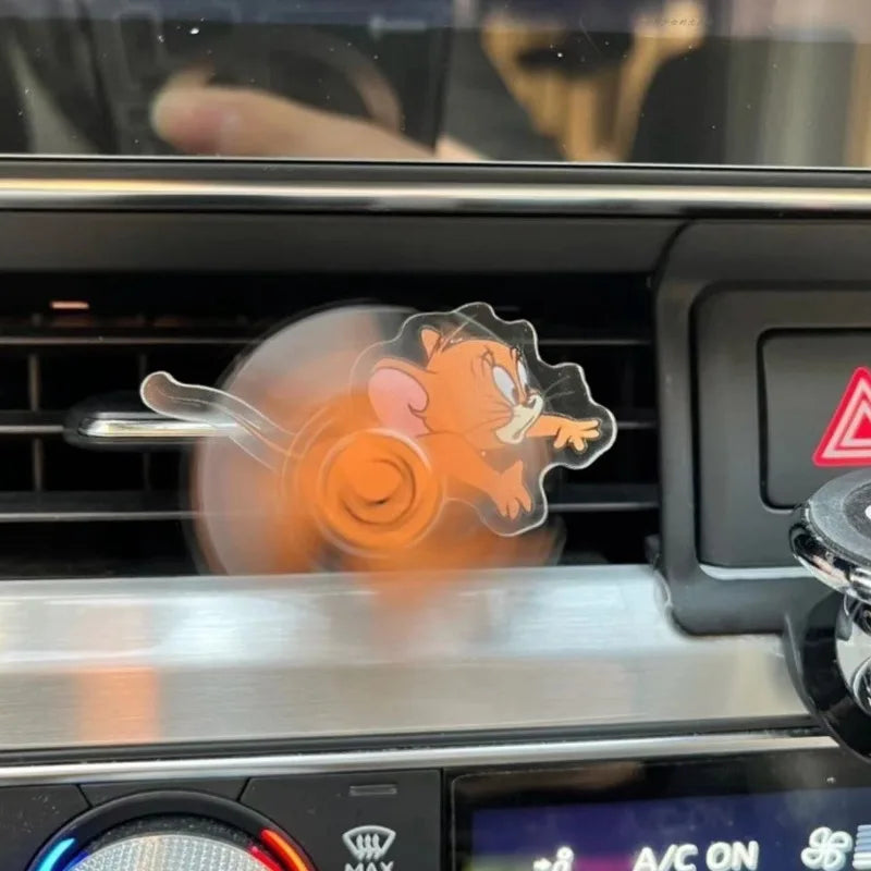Rotatable Tom and Jerry Air Outlet Decoration