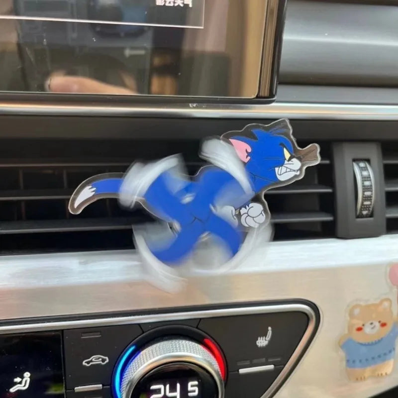 Rotatable Tom and Jerry Air Outlet Decoration
