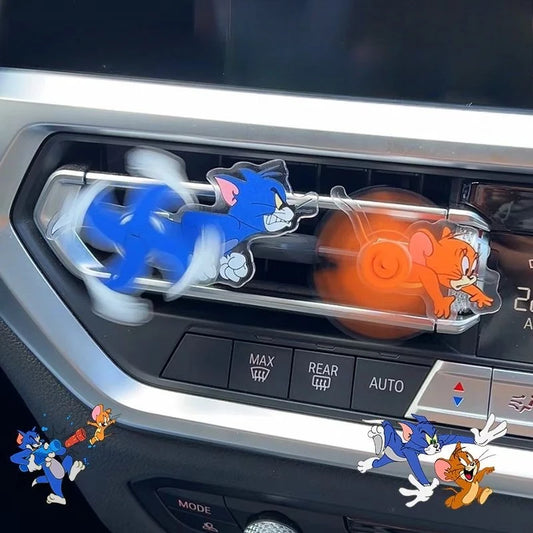 Rotatable Tom and Jerry Air Outlet Decoration